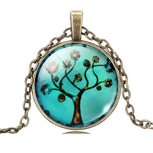 Sacred Tree of Life Pendant Necklace
