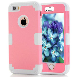 Hybrid Armor Rubber iPhone Case