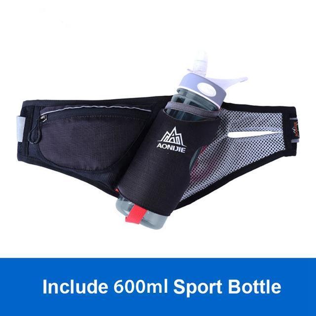 Running Waist Packs With Water Bottles (Optional)