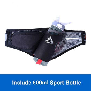 Running Waist Packs With Water Bottles (Optional)