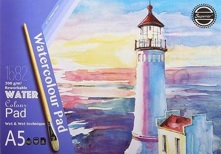 A5 Premium 300gsm Watercolor Pad