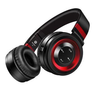 Bluetooth Headphones Over Ear, Wireless Headset, Foldable, Soft Memory Earmuffs