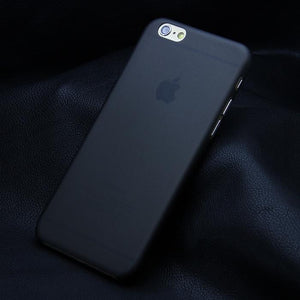 Matte Transparent iPhone Case