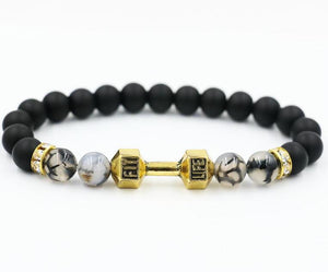 Barbell Charm Bracelet