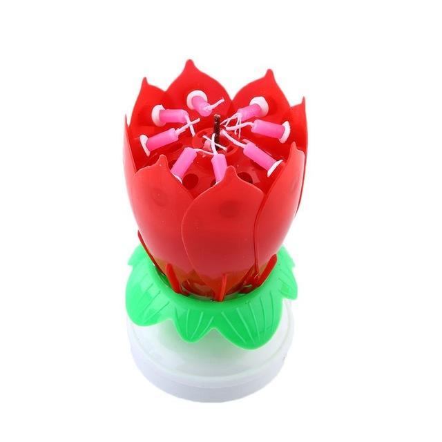 Amazing Lotus Candle