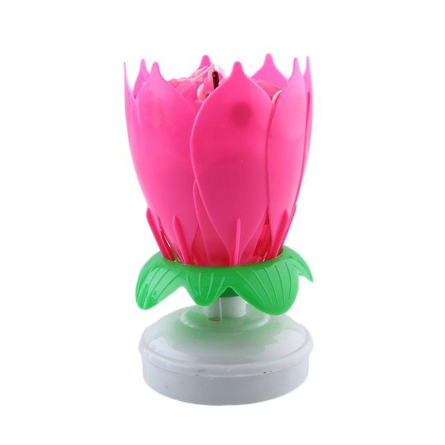 Amazing Lotus Candle