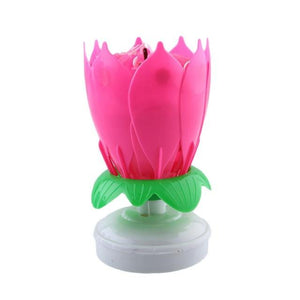 Amazing Lotus Candle
