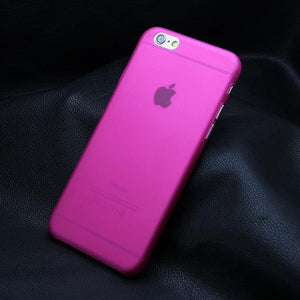 Matte Transparent iPhone Case