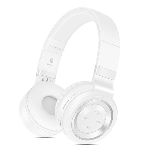 Bluetooth Headphones Over Ear, Wireless Headset, Foldable, Soft Memory Earmuffs