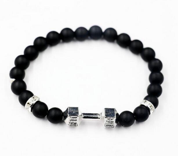 Barbell Charm Bracelet