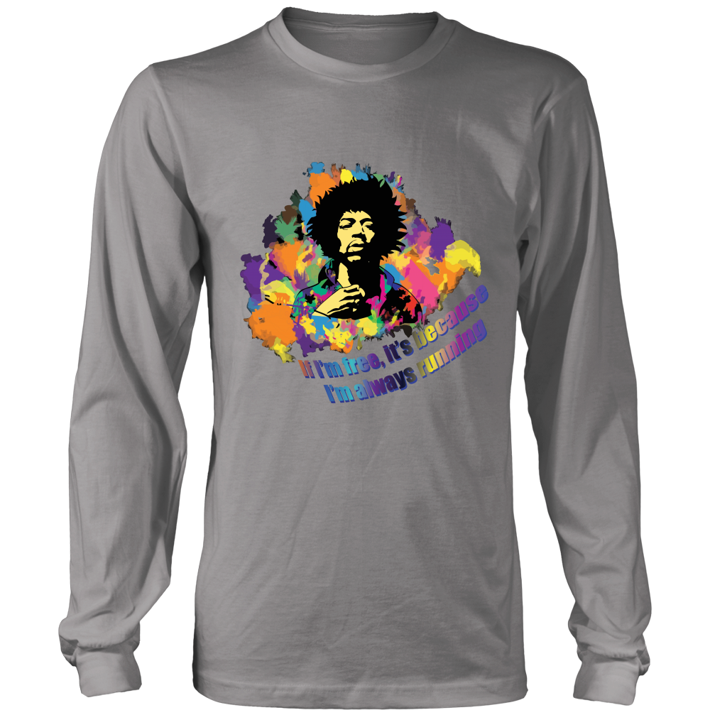 Limited Edition "Running Free" Hendrix Long Sleeve Shirt