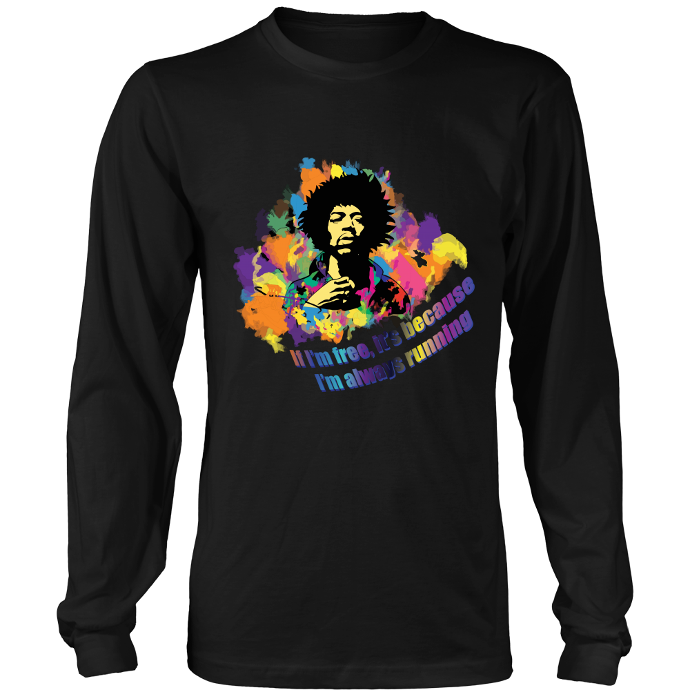 Limited Edition "Running Free" Hendrix Long Sleeve Shirt