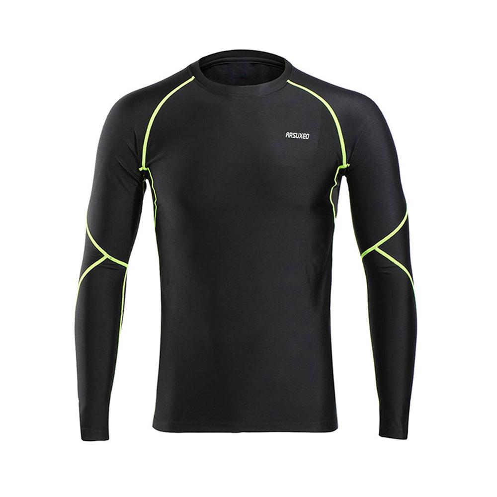 Winter Warm Compression Shirt Base Layer Running Long Sleeves Tights