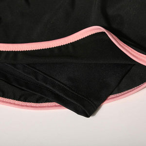 Women Running Shorts False Two Pieces Sportswear Breathable Compression Shorts