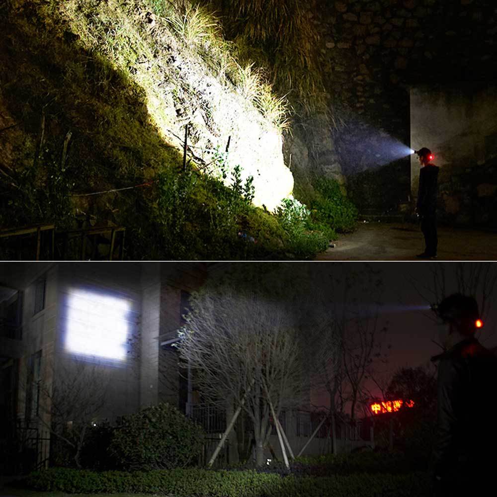 RU 5000LM Cree XML-L2 XM-L T6 Led Headlamp Zoomable Waterproof