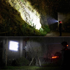 RU 5000LM Cree XML-L2 XM-L T6 Led Headlamp Zoomable Waterproof