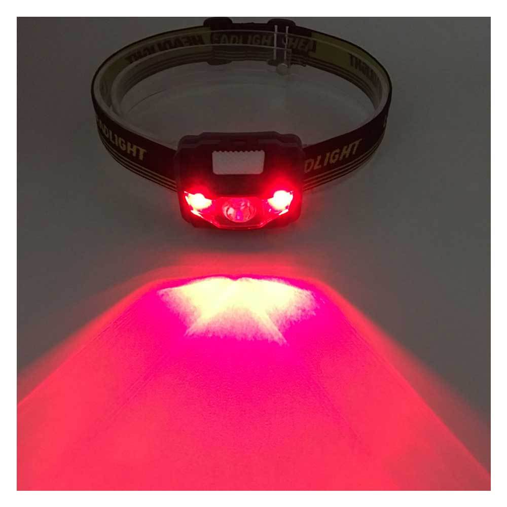 LED Headlight Head Waterproof 600Lm 4 Modes R3+2 LED